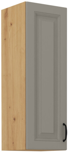 Horní skříňka Stilo 30 G-90 1F Barva korpusu: Dub artisan, Barva dvířek: Clay Grey