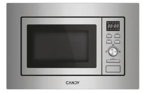Candy CA20FMW7NG nerez / Vestavná mikrovlnná trouba / gril / 20 l / 800 W / displej (100002129540)
