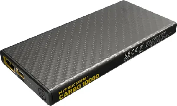 Nitecore Carbo 10000 černá / Powerbanka / 10000 mAh