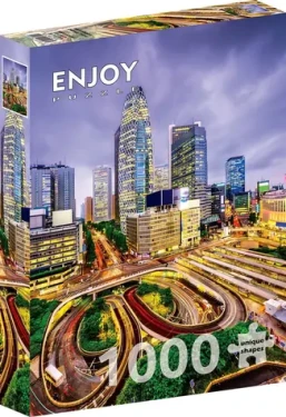 ENJOY Puzzle Čtvrť Niši-Šindžuku, Tokio