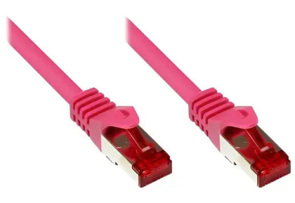 Good Connections Cat.6 S/FTP magenta / Patch kabel / 10 m / 250 MHz / RJ-45 (8060-100M)