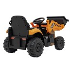 Mamido Dětský elektrický bagr JCB s lopatou žlutý