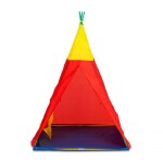 Dětské hřiště 5v1 - herní stan s domečkem, teepee a tunely