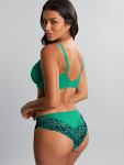 Panache Envy Plunge emerald leopard 7286C 80FF