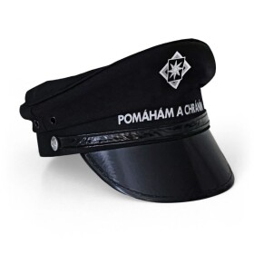 Čepice policejní s nápisem pro dospělé