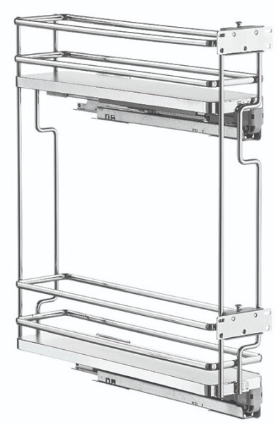 Vibo Výsuvný drátěný koš 150 Galaxy :: levý výsuv (306253)