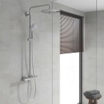 GROHE - Euphoria Sprchový set s termostatem, průměr 26 cm, 3 proudy, chrom 26515000