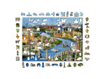 WOODEN.CITY TR 0001-XL puzzle Puzzle tvary 600 dílků