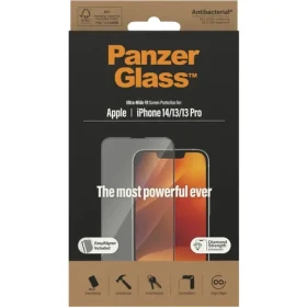 PanzerGlass Tvrzené sklo UWF AB s aplikátorem pro Apple iPhone 14/13 Pro/13 černá (2783)