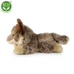 Plyšový vlk ležící 23 cm, ECO-FRIENDLY