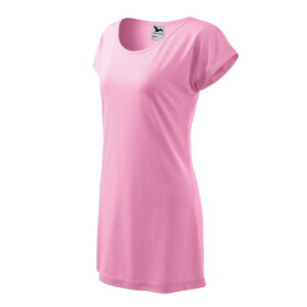 Malfini Love W MLI-12330 růžové šaty Velikost: 2XL