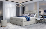 Boxspring Vivre Rozměr: 160 x 200 cm, látka: Sawana 21
