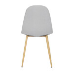 Jídelní židle, stříbrná CT-972 SIL2