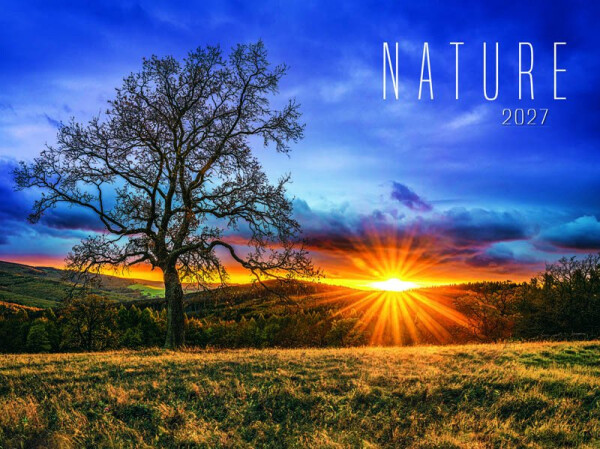 Kalendář 2027 nástěnný: NATURE