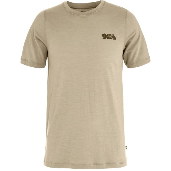 FJÄLLRÄVEN Abisko Wool Logo SS M, Fossil (vzorek) velikost: M