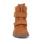 Dětské zimní barefoot boty ZERU TEX WINTER Cognac, Froddo, G3160240-2, hnědá - 31