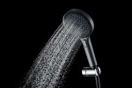 Kielle - Oudee Sprchová hlavice 130, 3 proudy, gun metal/černá 20402013