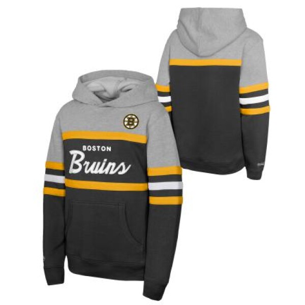 Outerstuff Dětská Mikina Boston Bruins Head Coach Hoody Velikost: Dětské S (6 - 8 let)
