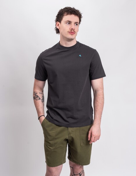 Tričko Klättermusen Root Logo SS Tee M's 961 Raven