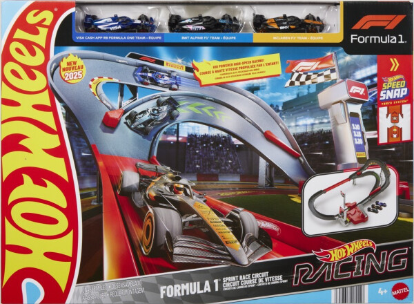 Hot Wheels racing formula 1 startovací dráha - Mattel Hot Wheels