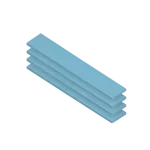 ARCTIC Thermal Pad TP-3 200 x 100 mm - 0.5 mm 2 ks / hustota 3.40 g na cm3 (ACTPD00058A)