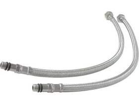 Hadice tlaková pro stojánkové baterie, 410mm, M10 x 3/8", sada 2ks