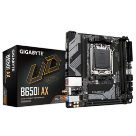 GIGABYTE B650I AX / B650I / AM5 / 2x DDR5 / PCIEx16 / 1x 2.5GLAN / mITX (B650I AX)