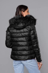 Černá krátká dámská zimní bunda (YP-20129-1) - Goodlookin M