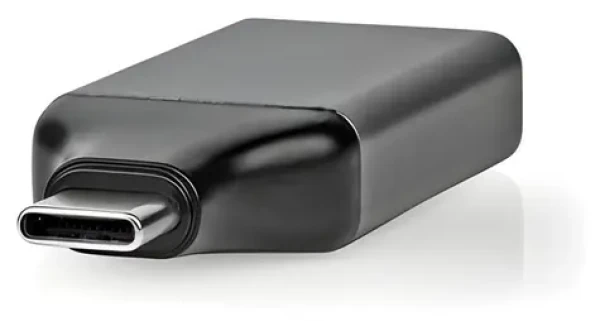 Nedis USB-C na DisplayPort adaptér černá/šedá / Adaptér / USB 3.2 Gen 1 / 4K 60Hz (CCGP64350GY)