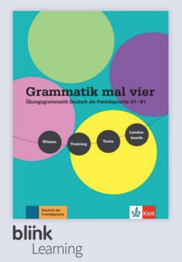 Grammatik mal vier – Digitale BlinkLearning – Übungsbuch – Unterrichtende (3 roky)