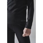 Běžecký set CRAFT CORE Warm Baselayer Junior černá Velikost textilu: