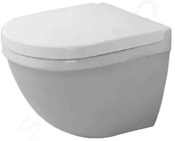 DURAVIT - Starck 3 Závěsné WC, WonderGliss, bílá 22270900001