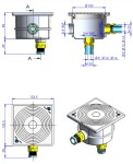 Astralpool propojovací krabice z ABS plastu - bílá