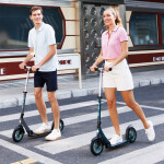 Koloběžka Micro Classic NanoGrid Tire tmavě zelená
