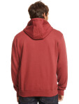 Quiksilver CIRCLE TRIM TIBETAN RED pánská mikina přes hlavu