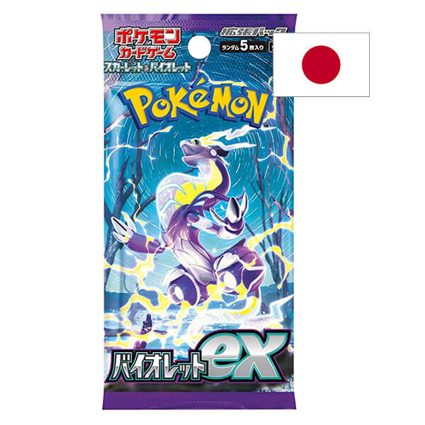 Pokémon Scarlet & Violet - Violet EX Booster - japonsky