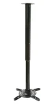 P-105B Stropní držák na projektor / 60-102 cm / nosnost 15 kg / univerzální (RAMART P-105 CZARNY)