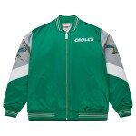 Mitchell & Ness Pánská bunda Philadelphia Eagles NFL Throw it Back Heavyweight Satin Velikost: 2XL