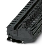 Phoenix Contact 3034264 jisticí řadová svorka 12.2 mm pružinová svorka černá 25 ks