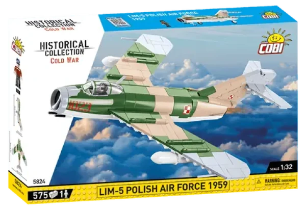 COBI 5824 Polský stíhací letou Lim-5 Polish Air Force 1959