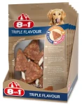 8in1 Triple Flavour / Žvýkací pochoutka pro psy / Křídélko / 6 ks / 113 g (A4-144663)