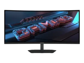 34" GIGABYTE GS34WQCA černá / Monitor / VA zakřivený / WQHD 3440x1440 / 120Hz / FreeSync Premium (GS34WQCA EU)