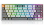 Rozbaleno - Redragon K652 Azure šedá / Bezdrátová herní klávesnice / mechanická / spínače red / USB / RF 2.4 GHz Blu/US / rozbaleno (K652GG-RGB-PRO.Rozbaleno)