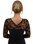 Halenka Eldar Amalia dlouhá/r S-XL černá XL