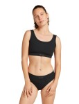 Dámské merino kalhotky ICEBREAKER Wmns Rib Lotus Hipster, Black velikost: L