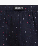 Pánské boxerky 3MH-194 A'3 S-2XL tmavě modré - Atlantic M