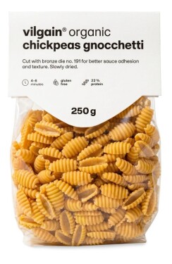 Vilgain Luštěninové těstoviny BIO – cizrnové gnochetti 250 g