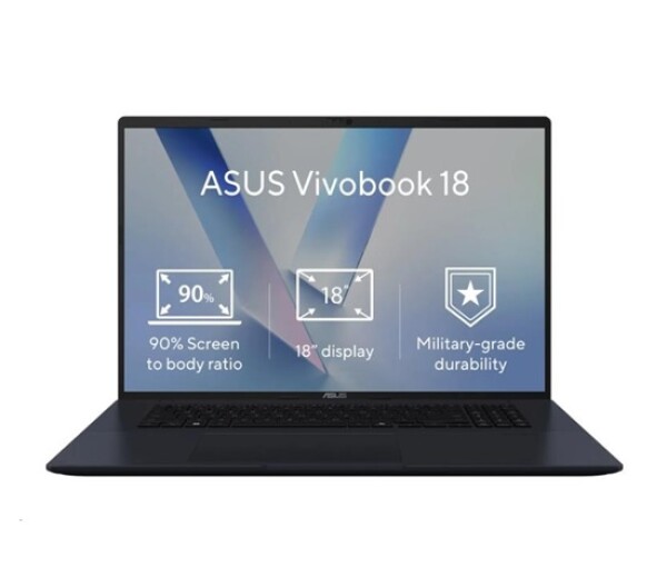 ASUS NTB Vivobook 18 (M1807GA-S8004W), Ryzen AI 7 445, 18" 1920 x 1200, 32GB, 1TB SSD, Radeon, W11 Home, Blue EDF_2910342