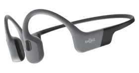 Shokz OpenSwim Pro šedá / Bluetooth sluchátka / kostní vedení / před uši / 32GB / IP68 (S711-ST-GY)