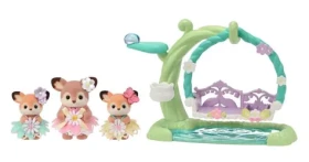 Sylvanian Families Jelínci na květinové houpačce